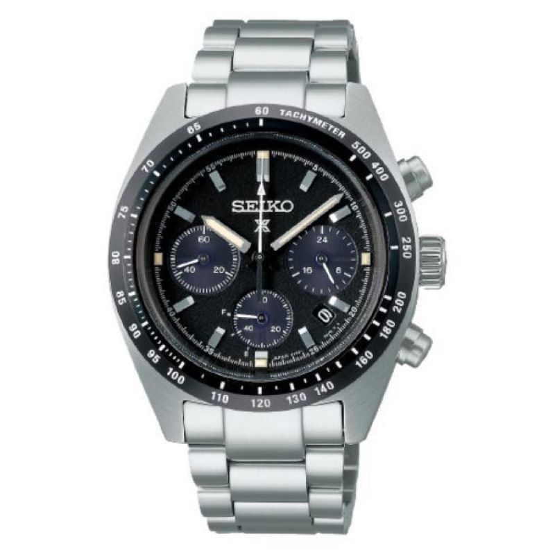 SEIKO (세이코) 손목시계 맨즈 PROSPEX SBDL091 솔라 크로노그래프 문자판 블랙