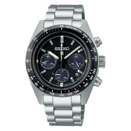 SEIKO (세이코) 손목시계 맨즈 PROSPEX SBDL091 솔라 크로노그래프 문자판 블랙