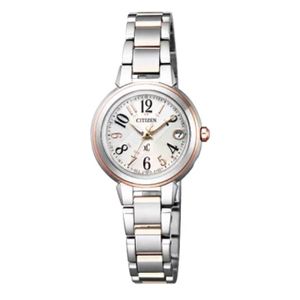 CITIZEN　シチズン　ハッピーフライト　エコ・ドライブ電波　腕時計 ES9434-53X　ピンクゴールドシルバー