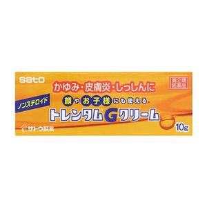 [第2類醫藥品]佐藤製藥Trentam G 乳膏 10g