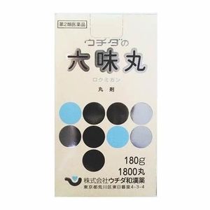 [第2類醫藥品] 內田若藥 內田六味丸 180g（約 1800 顆）