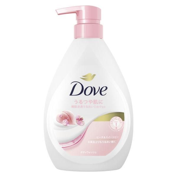 unileverDOVE/多芬沐浴露桃子和甜豌豆按壓泵
