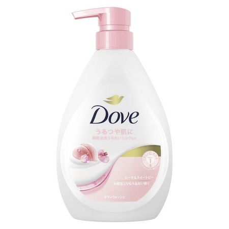 unilever Dove Body Wash Peach & Sweet Pea Pump