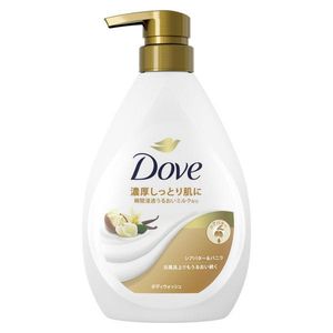 unilever 多芬沐浴露乳木果油和香草泵