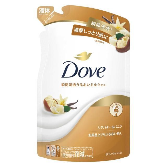 unileverDOVE/多芬果油香草沐浴露補充裝