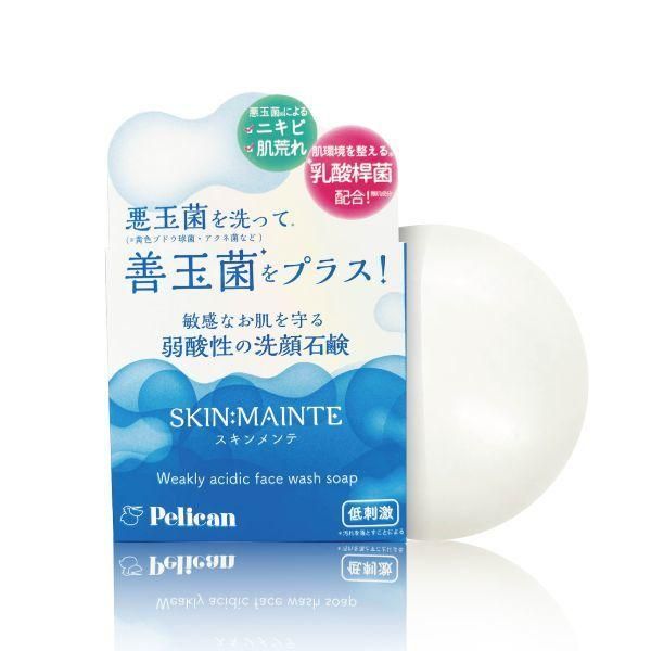 ペリカン石鹸 スキンメンテ 洗顔石鹸 チェリーブロッサムの香り