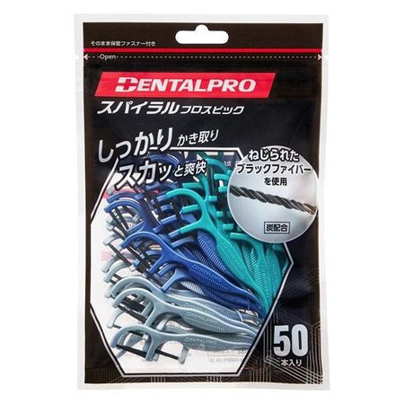 DENTALPRO Spiral Floss Pick