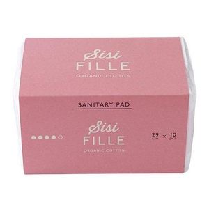 Panoco Trading sisiFILLE 卫生巾 29cm 适用于月经量大的日子 10 片