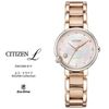 CITIZEN Elle Solar Diamond ROUND Collection Eco-Drive EW5588-81Y Ladies Watch