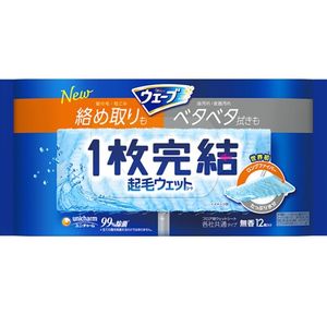 Wave 1장 완결 기모 웨트 시트 플로어용 12장