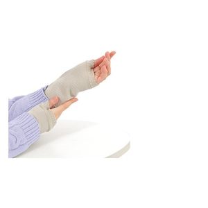 PeaceEight Warm Arm Covers, Beige, 2 Pieces