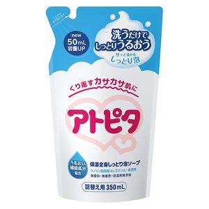 Atopita Moisturizing Foam Soap for the Whole Body, Refill 350ml