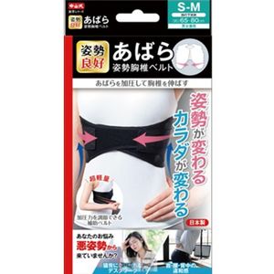 中山式 あばら姿勢 胸椎ベルト S-M