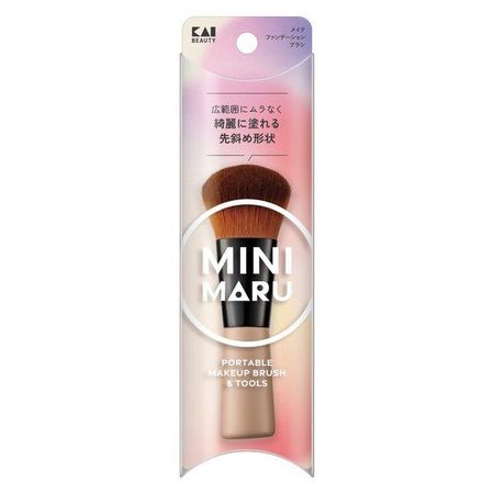 貝印 KQ2207 Mini Maru メイクファンデーションブラシ