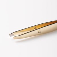 KAI Razors HC3905 Givglow TWEEZERS CHAMPAGNE GOLD