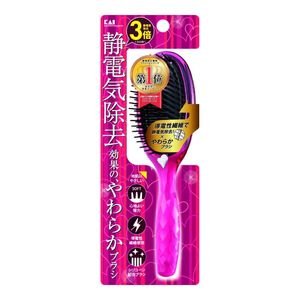 贝印KQ3161 防静电软刷 L (红宝石粉色)