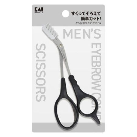 KAI Razors KQ1836 DX Eyebrow Scissors with Comb