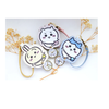 Chiikawa Die-cut Keychain Watch (Hachiware)