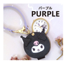 Sanrio Characters Face Die-Cut Watch S (Kuromi)