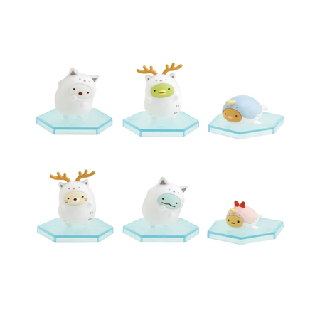 SAN-X Sumikko Gurashi Polar Bear Hometown Mascot Collection (6 types, random)