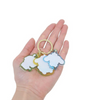 T'S FACTORY Sanrio 3 Character Keychain Pochacco, Cinnamon, Pompompurin B