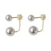 Hirayama Kaiyo Akoya pearl NATURAL Color earrings