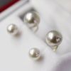 Hirayama Kaiyo Akoya pearl NATURAL Color earrings