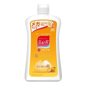 Muse泡沫洗手液，果香清新，700毫升（補充裝）