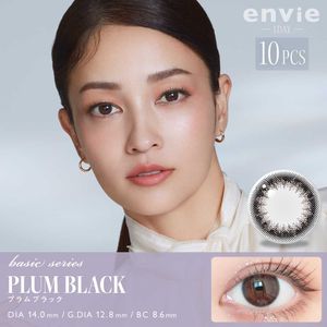 envie 1day [彩色隱形眼鏡/一天/有或無度數/10片]