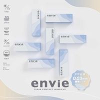 envie 1day [淨CLEAR隱形眼鏡/一日/有無度數/30 片]