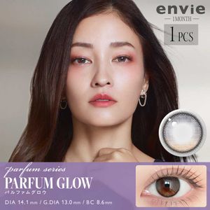 envie 1month [彩色隐形眼镜/月抛/度数/无度数/1片]