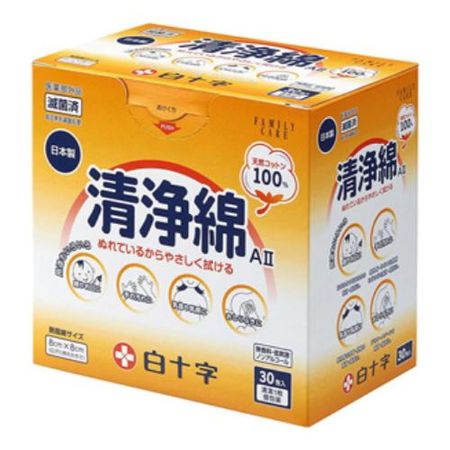 白十字 ＦＣ 清浄綿Ａ－ＩＩ 30包