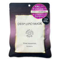 ディープリポ　　フェイスマスク　　ナイアシンアミド　(10枚入り）