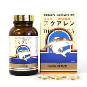 Shinsendo Deep Sea Shark Squalene Plus DHA & EPA 300 tablets