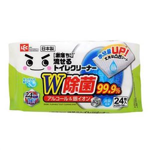 LEC Gekiochikun 可冲散消毒马桶清洁剂 24片装
