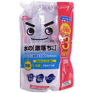 LEC 水 激起水泡 补充装 1000ml