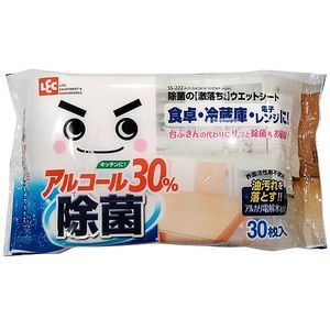 LEC 抗菌湿巾 30 片