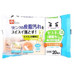LEC Sesqui 的“Gekiochikun”地板清洁纸，20 张