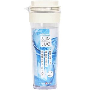 タケヤ化学工業 スリムジャグ�U ミルクホワイト 1.1L