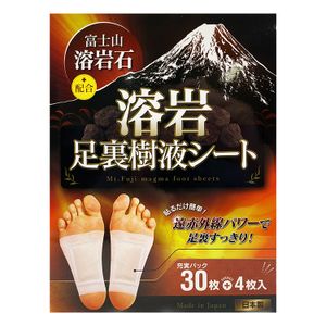 후지산 용암석 용암 발바닥 수액 시트 34장입