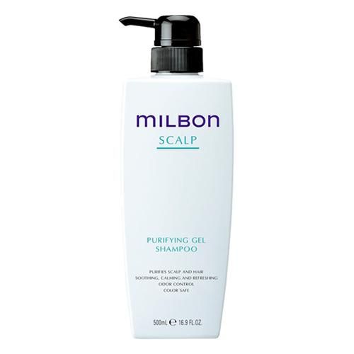 MILBON Scalp Purifying Gel Shampoo Pump 500mL