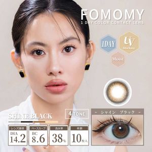FOMOMY Shinning Series 1day [Colored Contact Lenses/One-Day/With or Without Prescription/10 Lenses]