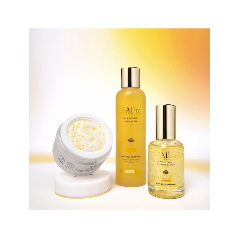 d'Alba Vita Toning Serum Toner / 180ml ｜ DOKODEMO