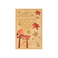 Crucial Goshuincho (Red Stamp Book) B6 Variant Autumn Leaves