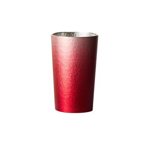 Senda 玻璃器皿 玫瑰RED圓環玻璃杯，小號，210 毫升