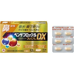 【指定第2類医薬品】ベンザブロックSプレミアムDX 12錠