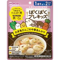 파파쿠 프리 키즈 흰살 생선 단고의 중화 팥 100g