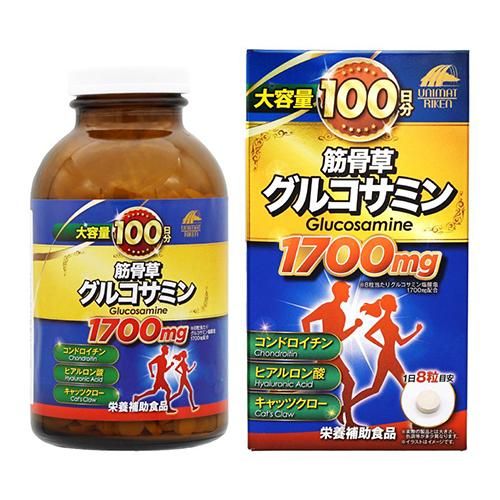 UNIMAT RIKEN Large Capacity 100-Day Supply Muscle and Bone Grass Glucosamine
