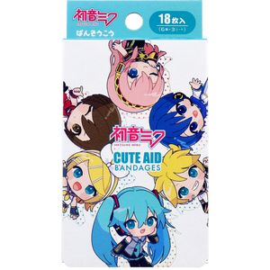 Santa Hatsune Miku CUTE AID Band-Aid
