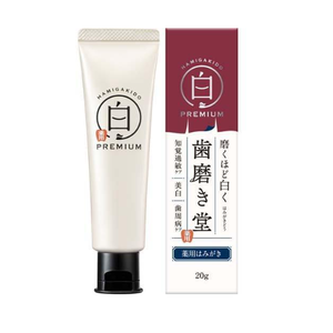 Hagurido 药用美白牙膏 高级试用装 20g